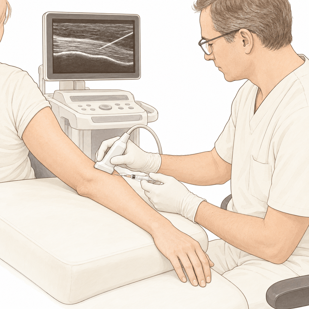 Illustration: Autologous Tenocyte Implantation (ATI)