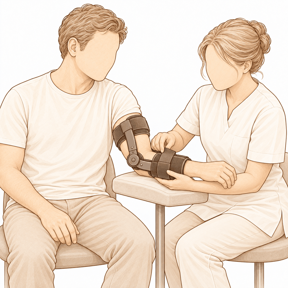 Illustration: Elbow Ligament Reconstruction (Stabilisation)