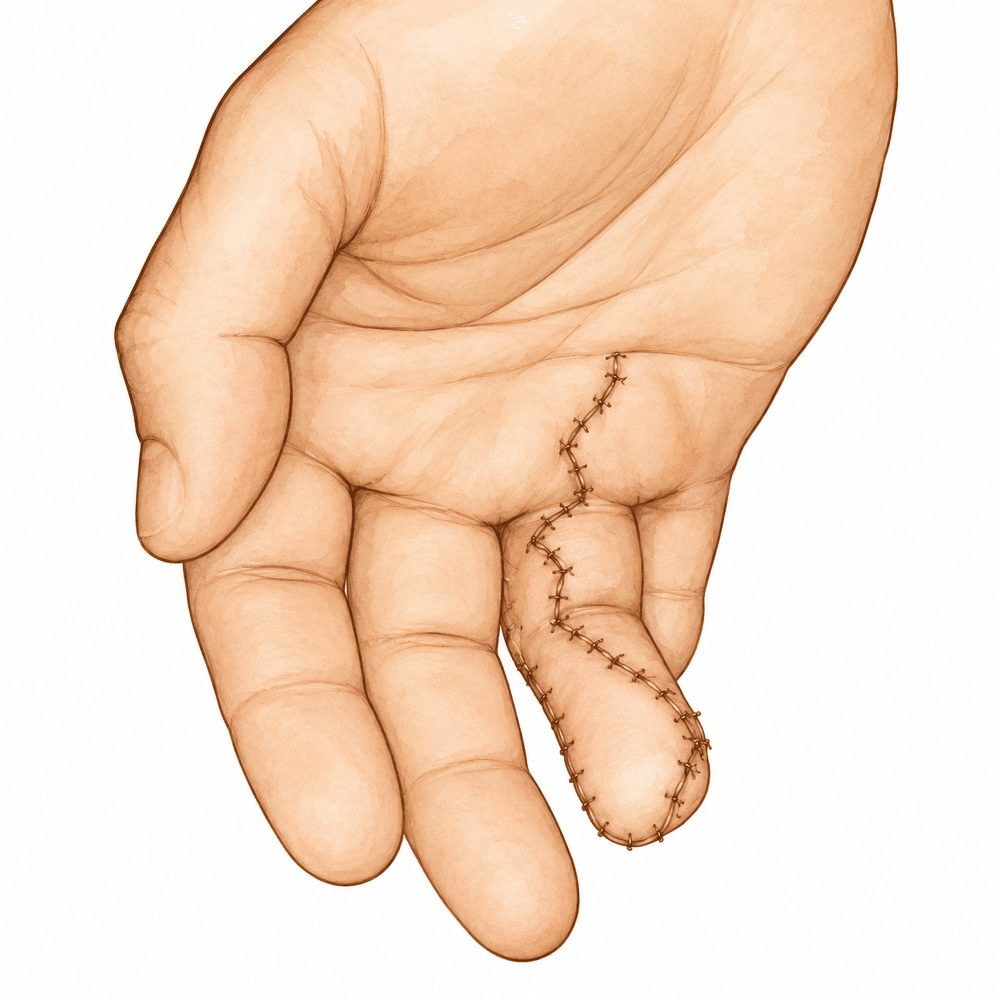 Illustration: Fingertip Repair and Reconstruction