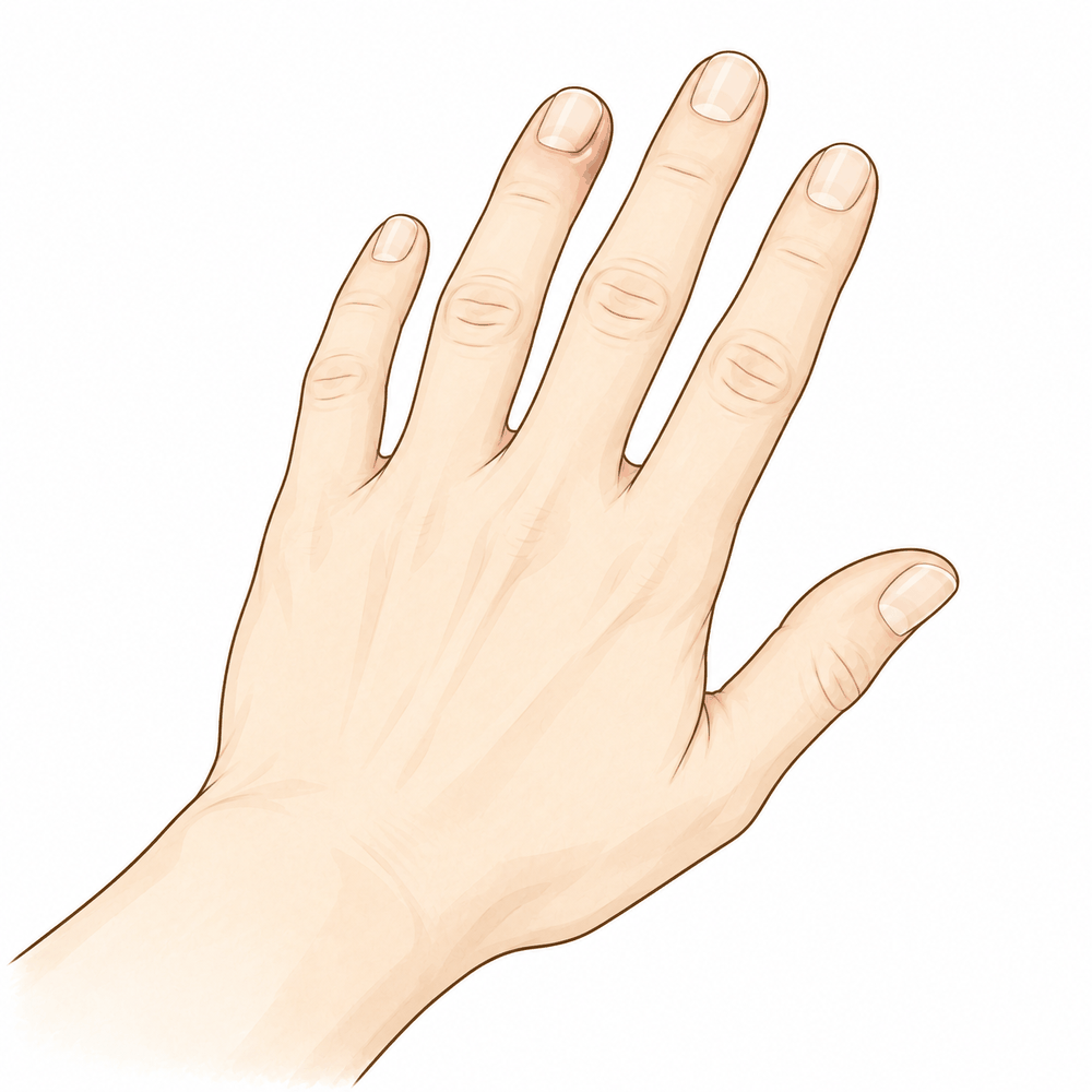 Illustration: Paronychia (Infection Beside the Nail)