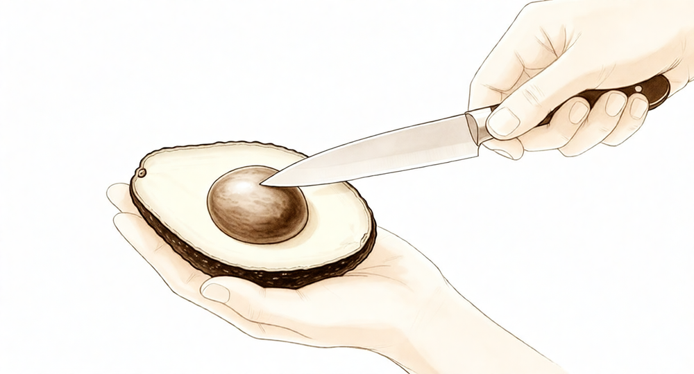 A hand-drawn illustration of surgical repair of a cut tendon and nerve in the hand.